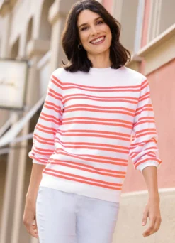 Pullover in Feinstrick