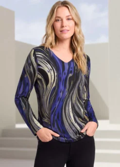 Pullover in Feinstrick