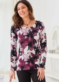 Pullover in Feinstrick