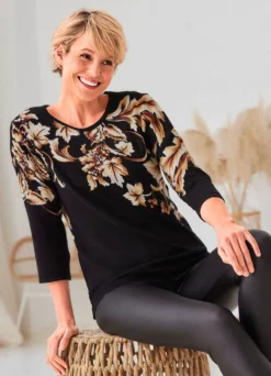 Pullover in Feinstrick