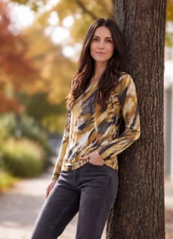 Pullover in Feinstrick