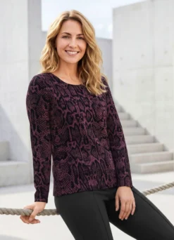 Pullover in Jacquard-Dessin
