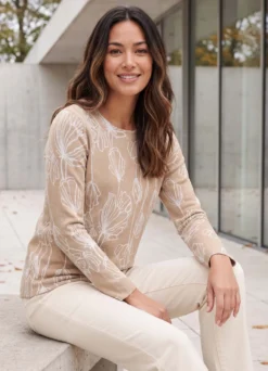 Pullover in Jacquard-Dessin