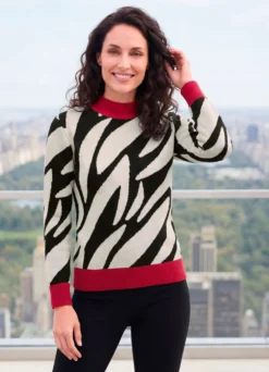 Pullover in Jacquard-Dessin
