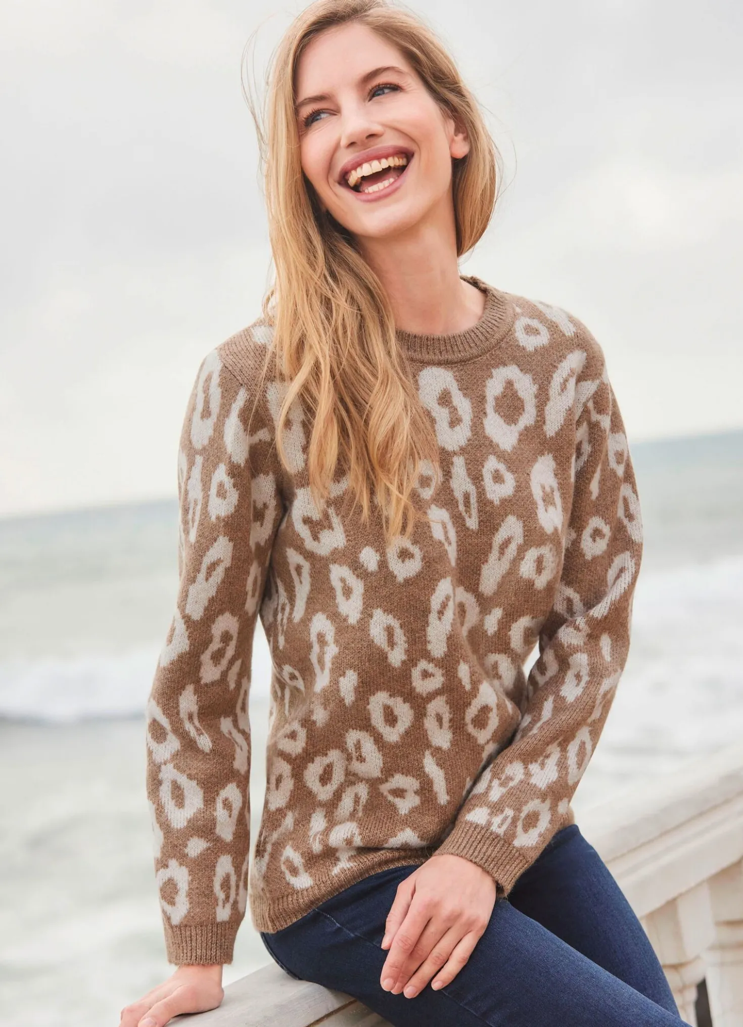Pullover in Jacquard-Dessin