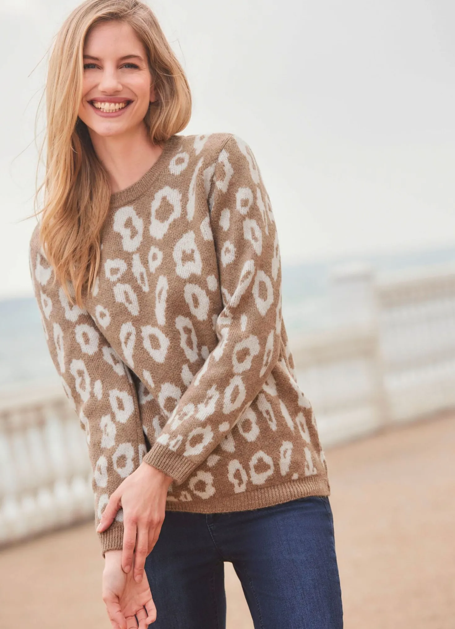 Pullover in Jacquard-Dessin
