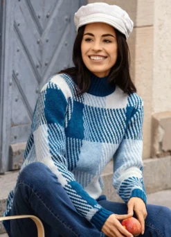 Pullover in Jacquard-Dessin