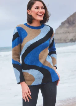 Pullover in Jacquard-Dessin