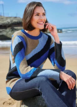 Pullover in Jacquard-Dessin