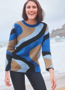 Pullover in Jacquard-Dessin