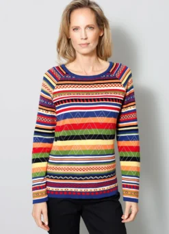 Pullover in Jacquard-Dessin
