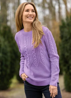Pullover in Mustermix