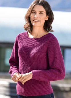 Pullover in Perlfang