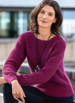 Pullover in Perlfang