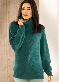 Pullover in Reiskornstrick