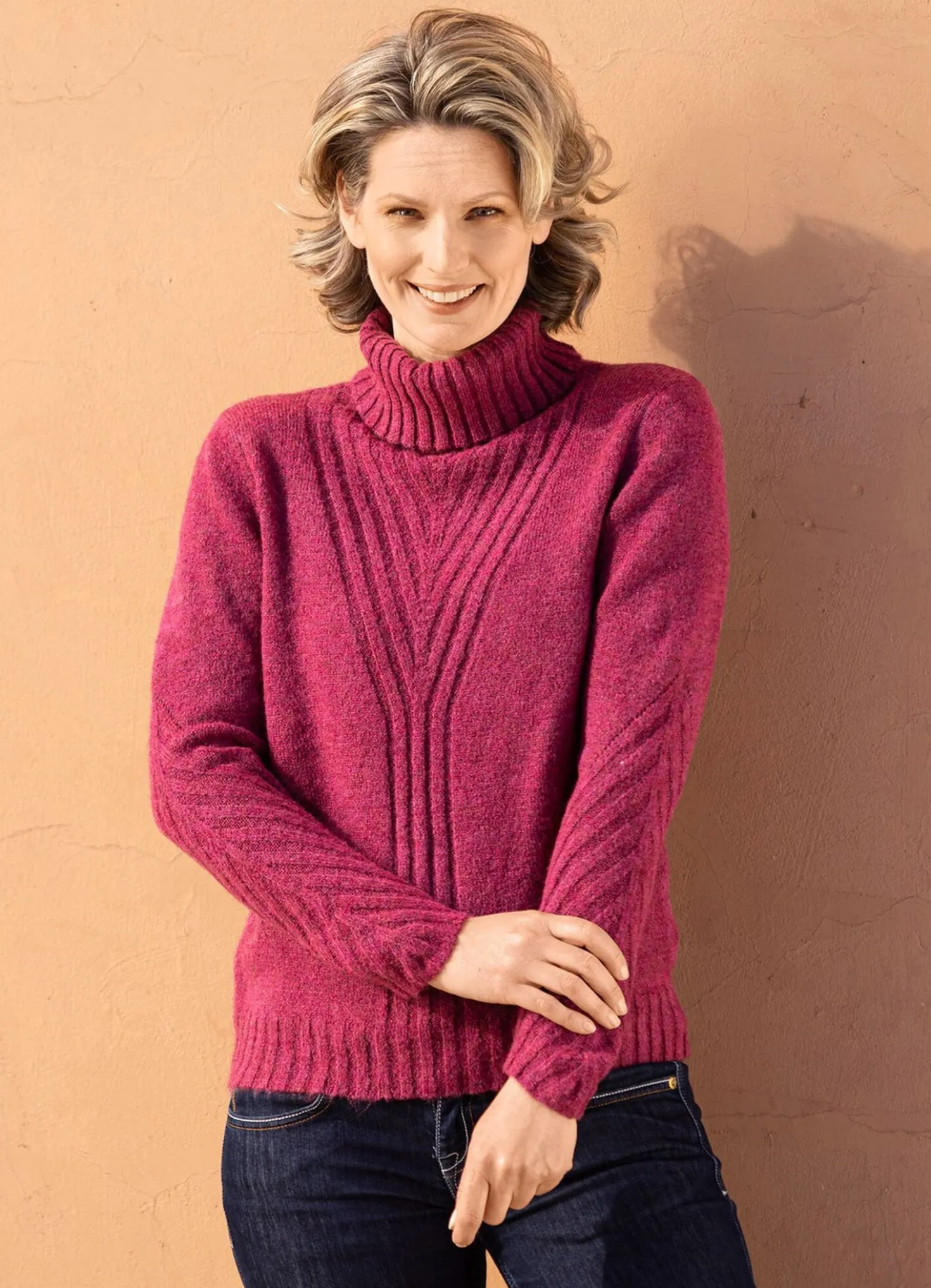 Pullover in sehr kuschliger Flauschqualität