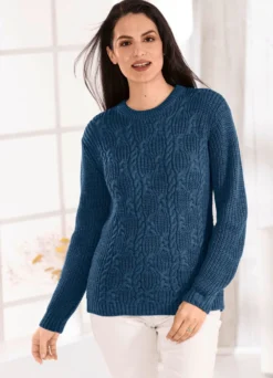 Pullover in Strickmix