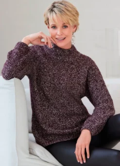 Pullover in weicher Boucléqualität
