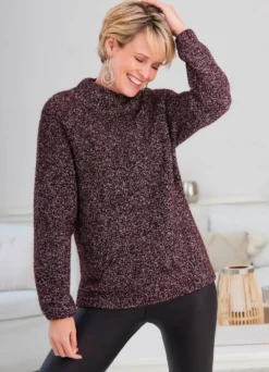 Pullover in weicher Boucléqualität