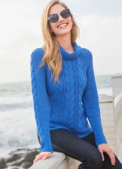 Pullover mit Alloverstruktur