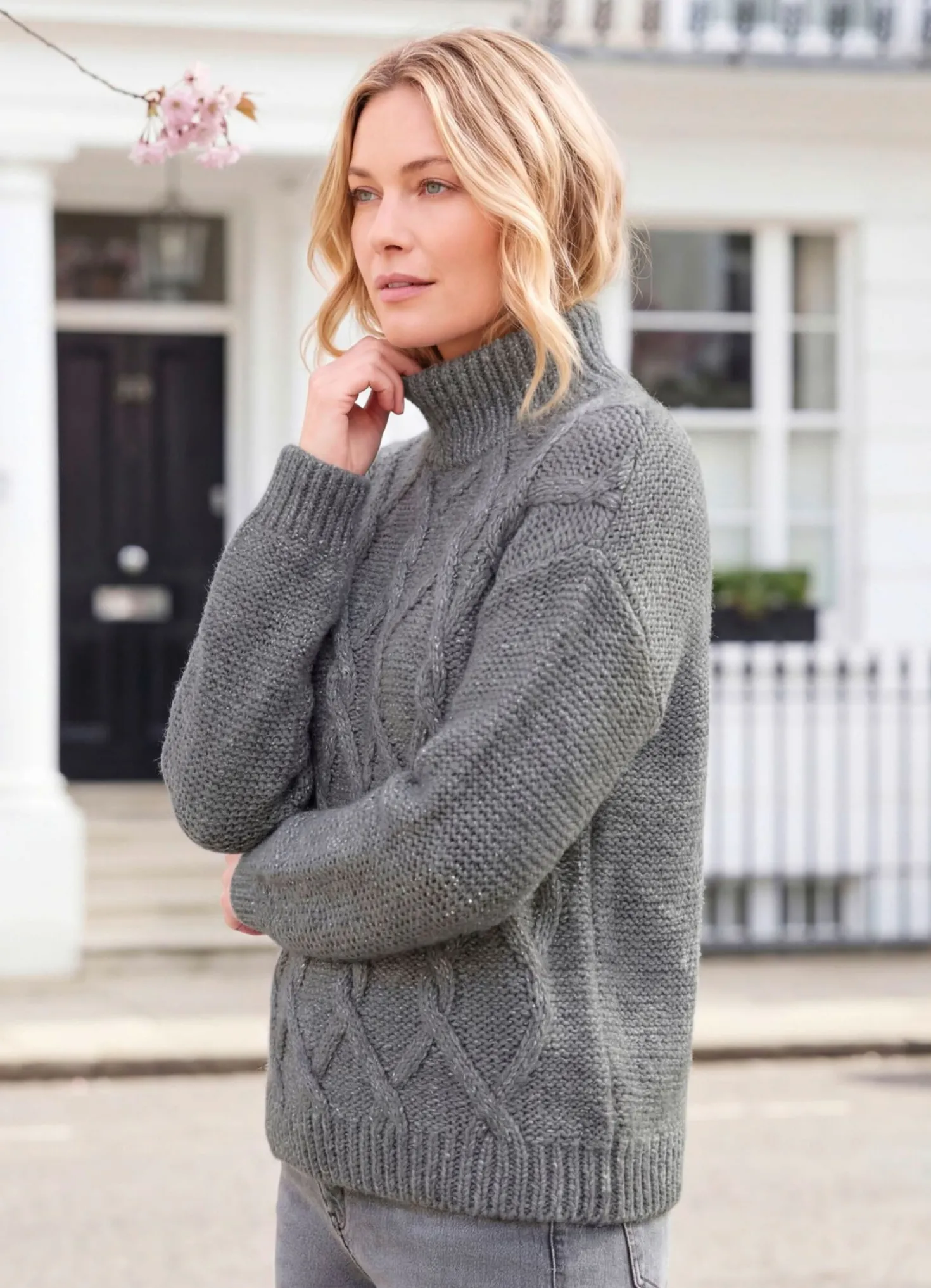 Pullover mit Alpaka