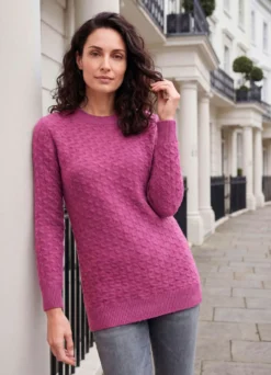 Pullover mit dekorativer Struktur