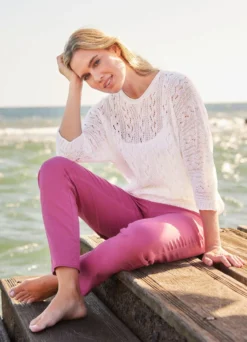 Pullover mit edlem Glanzeffekt