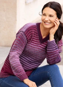 Pullover mit Farbverlauf