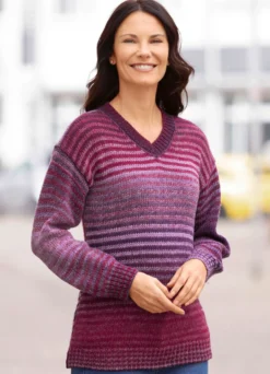 Pullover mit Farbverlauf