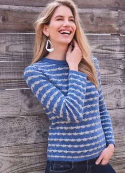 Pullover mit flauschigem Griff