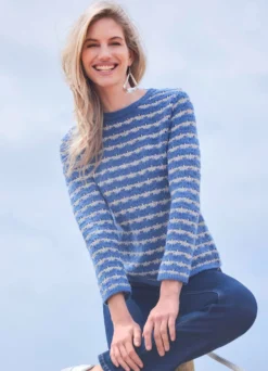 Pullover mit flauschigem Griff