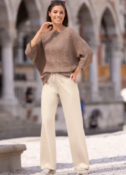 Pullover mit Fledermausärmeln