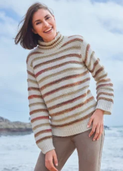 Pullover mit Glitzerakzenten