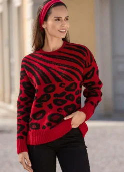 Pullover mit Jacquardmuster