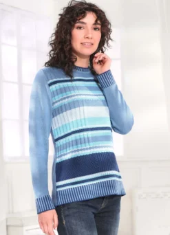 Pullover mit Mustermix