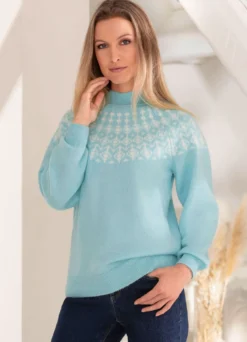 Pullover mit Norwegermuster