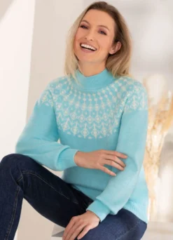 Pullover mit Norwegermuster