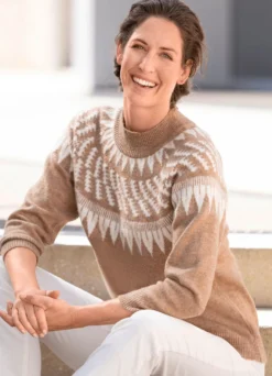 Pullover mit Norwegermuster