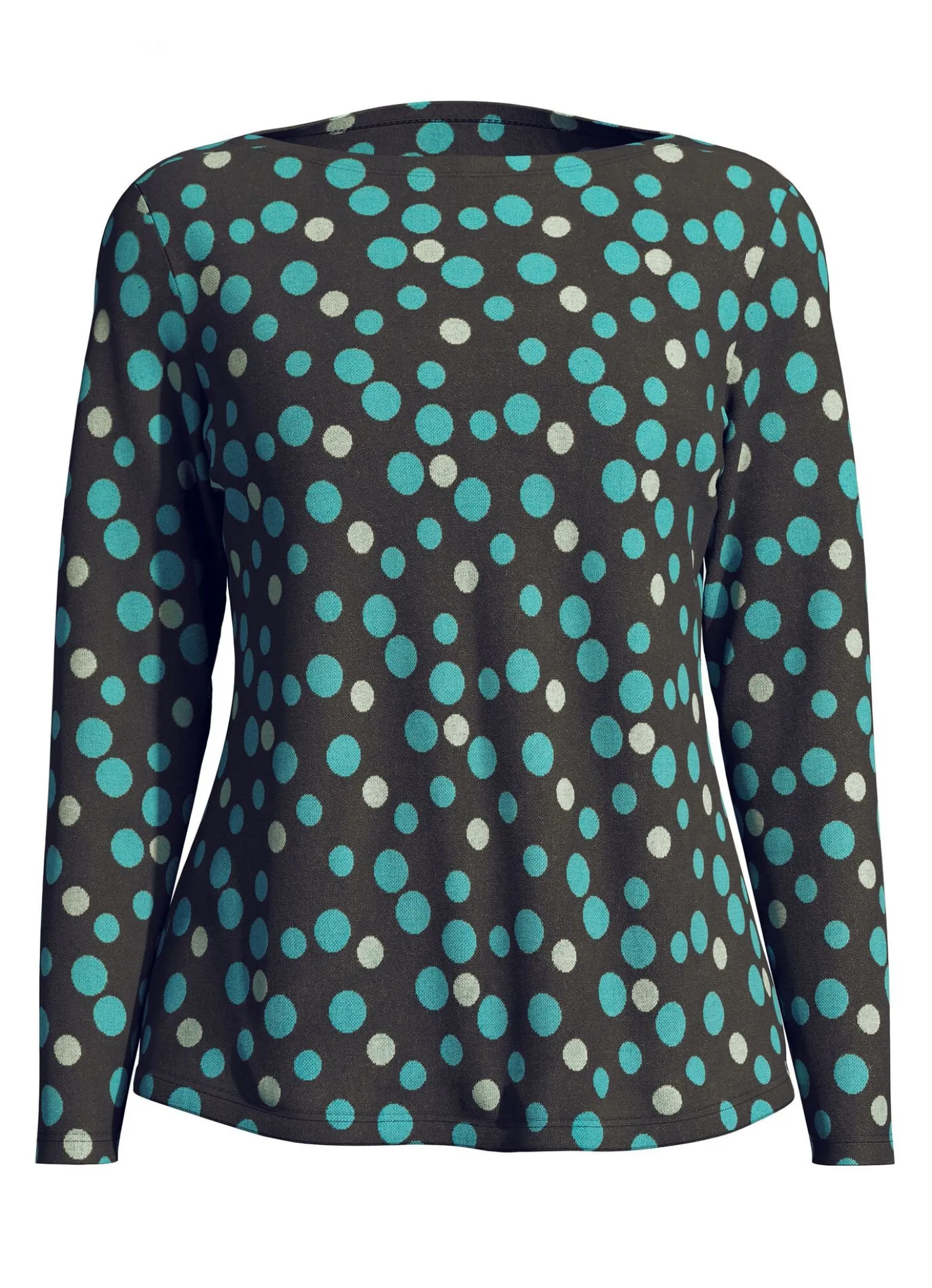 Pullover mit Punktemuster