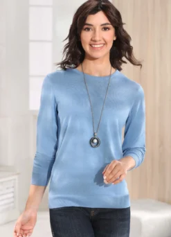Pullover mit Rippenbundabschlüssen