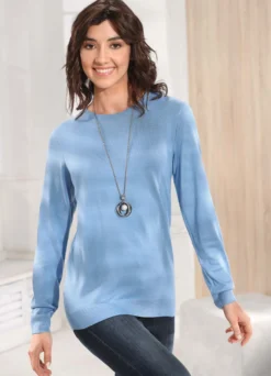 Pullover mit Rippenbundabschlüssen