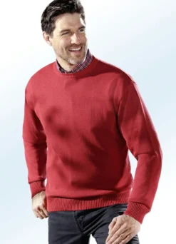 Pullover mit rundem Halsausschnitt