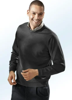 Pullover mit rundem Halsausschnitt