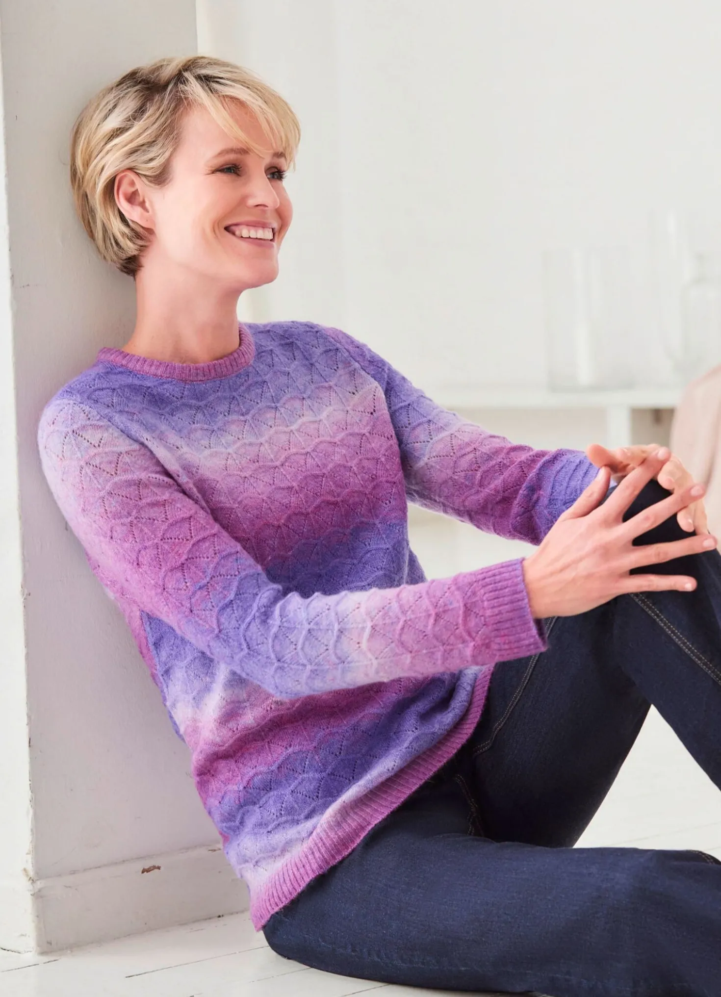 Pullover mit schönem Farbverlauf