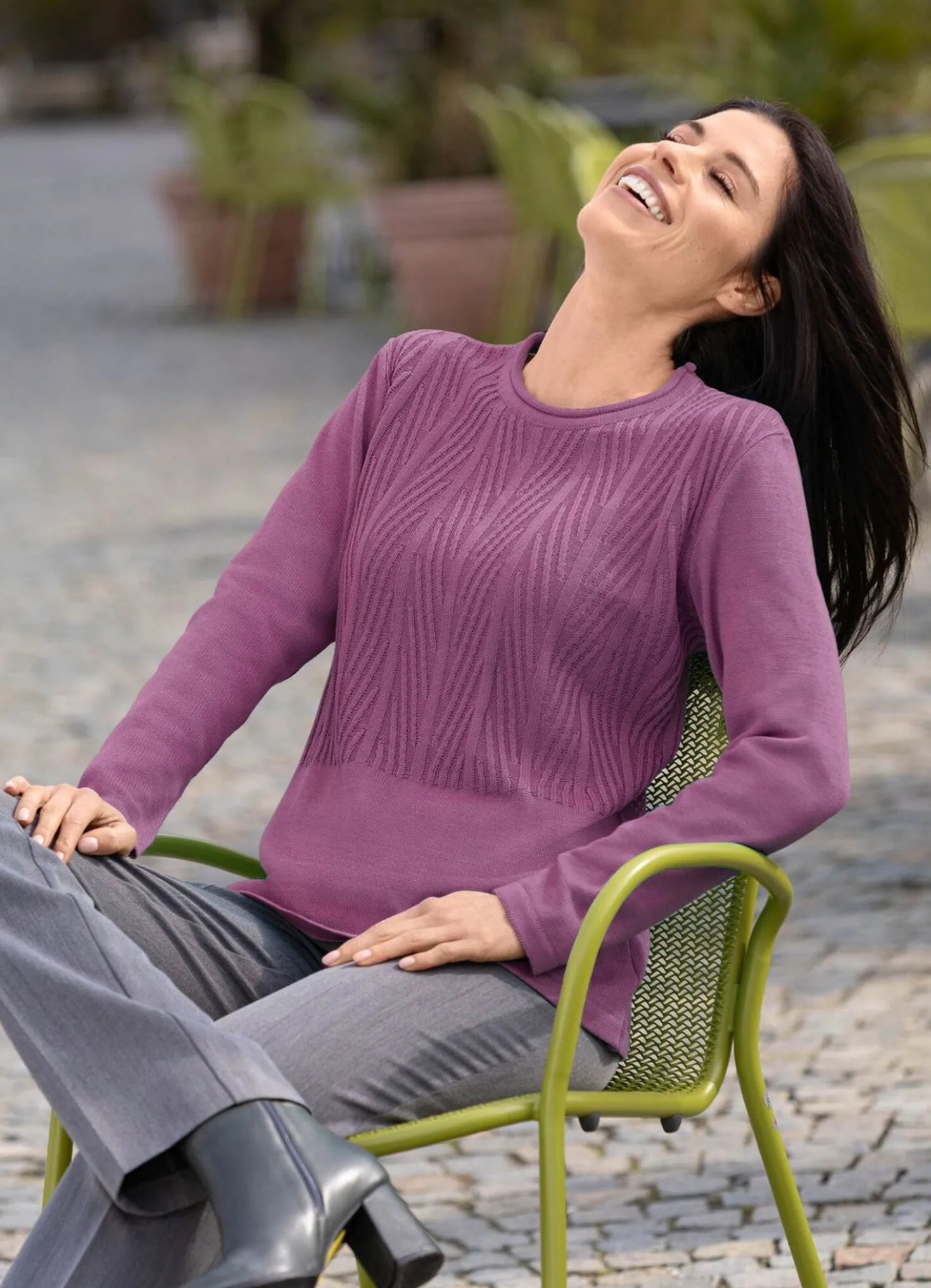 Pullover mit Schurwolle