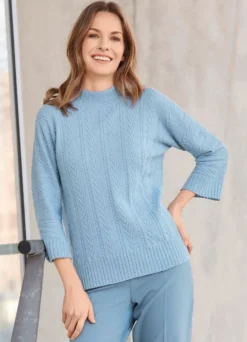 Pullover mit Schurwolle und Kaschmir