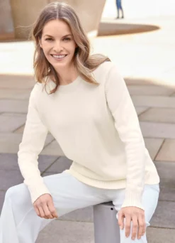 Pullover mit Schurwolle und Kaschmir
