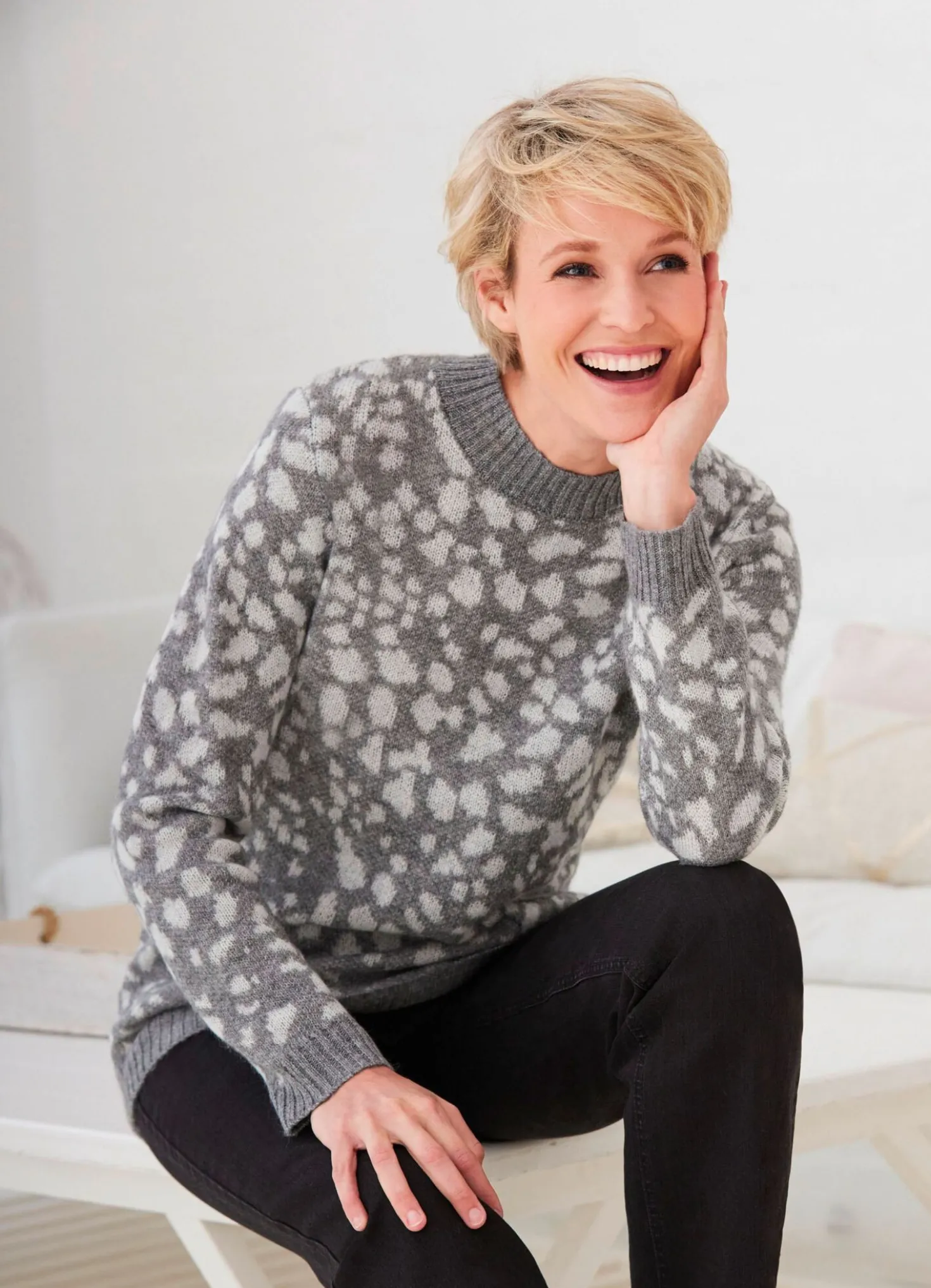 Pullover mit sehr weichem Griff