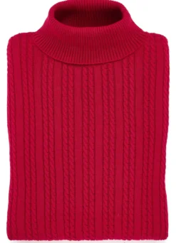 Pullover mit streckender Struktur
