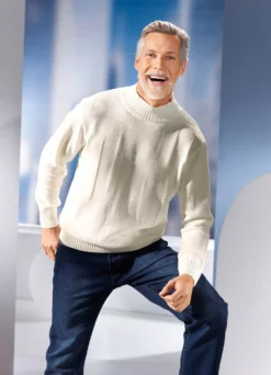 Pullover mit Strukturdessin